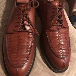 Johnston Murphy weave derbys Made in Italy
